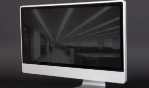 液晶ディスプレイ自体の反射防止