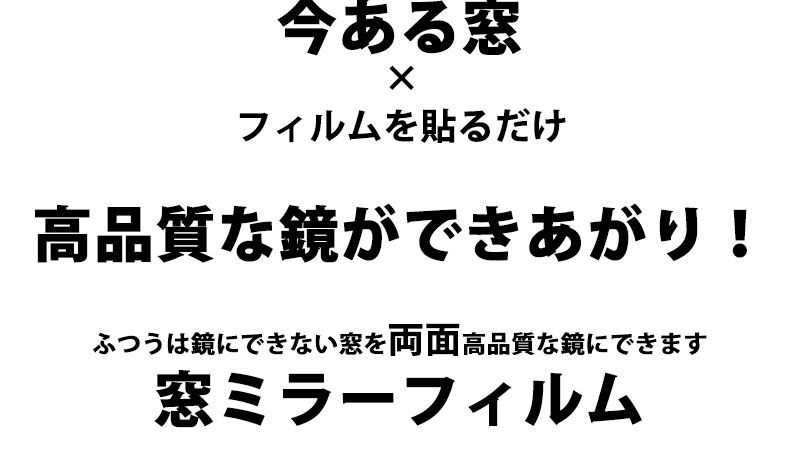 ミラー 直 トップ 貼り